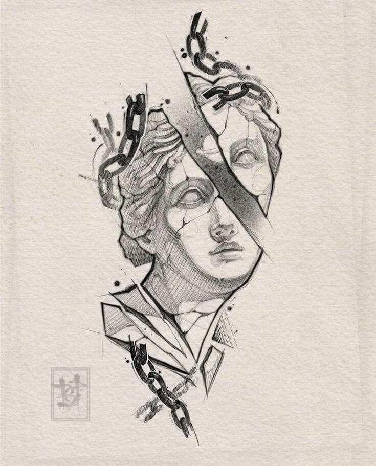 آموزش نقاشی سیاه قلم